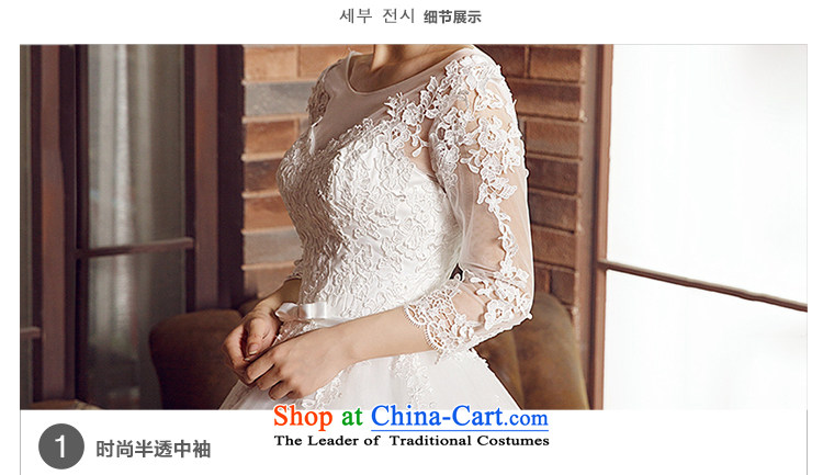 M Card Gardenia Wedding 2015 new summer marriages long tail and chest Korean brides wedding dresses ivory L picture, prices, brand platters! The elections are supplied in the national character of distribution, so action, buy now enjoy more preferential! As soon as possible.
