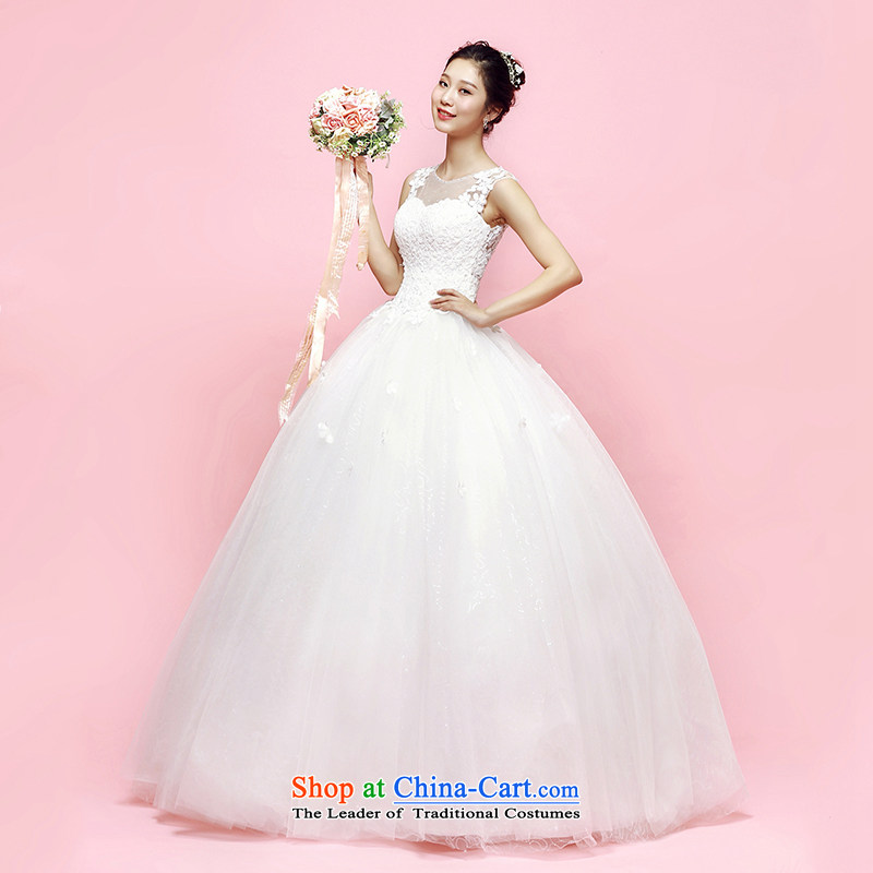 M card. Hehuan shoulders wedding video thin bon bon skirt 2015 new summer to align the Korean brides heart-shaped fluoroscopy back ivory , L, M card mystery card (MEKAMIKA) , , , shopping on the Internet