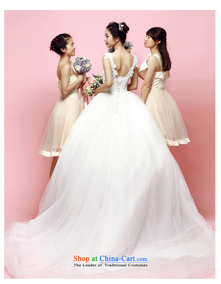 M Card Bauhinia Wedding 2015 new summer long tail deep V-Neck Korean Sau San video thin marriage wedding dresses trailing M picture, prices, brand platters! The elections are supplied in the national character of distribution, so action, buy now enjoy more preferential! As soon as possible.