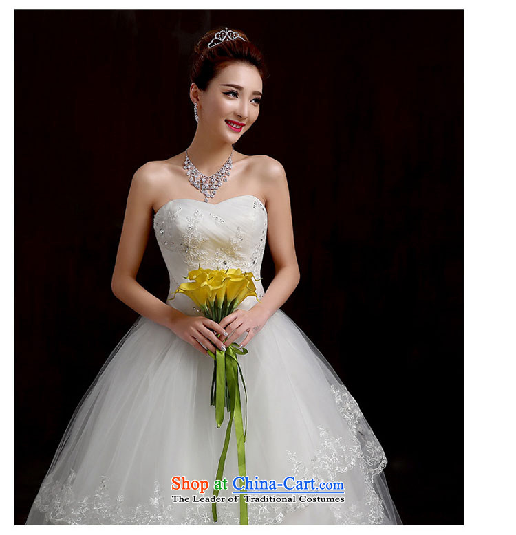 Pure Love bamboo yarn 2015 quality custom bride and groom chest straps spring wedding dresses luxurious wedding photography show wedding White M pictures, prices, brand platters! The elections are supplied in the national character of distribution, so action, buy now enjoy more preferential! As soon as possible.