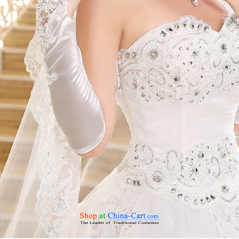 There is also optimized 8D wedding dresses new graphics thin anointed breast height waist lace pregnant women long tail bride xs1007 wedding package , yet white colored silk optimize , , , shopping on the Internet