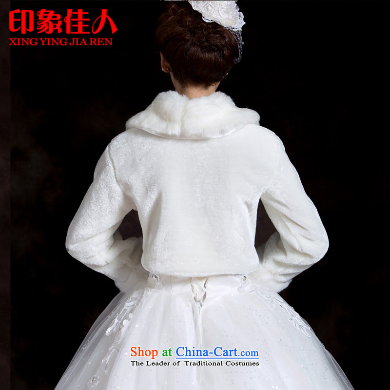 Starring impression new bride gross 2015 Married Women shawl wedding dresses shawl winter, shawl thick white ( A) upgrade, starring impression shopping on the Internet has been pressed.