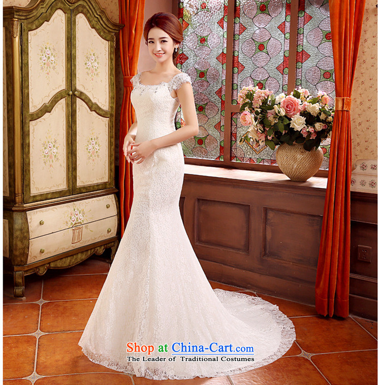 Time Syrian crowsfoot wedding autumn 2015 new stylish Korean shoulders of Korea wedding dress a small shoulder tail Field Graphics thin bride wedding dress XS picture, prices, brand platters! The elections are supplied in the national character of distribution, so action, buy now enjoy more preferential! As soon as possible.