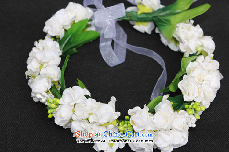 Syria Korean brides time Head Ornaments garlands bridesmaid wedding ornaments was adorned with flower girls white wrist garlands and ornaments floor white pictures taken props, prices, brand platters! The elections are supplied in the national character of distribution, so action, buy now enjoy more preferential! As soon as possible.