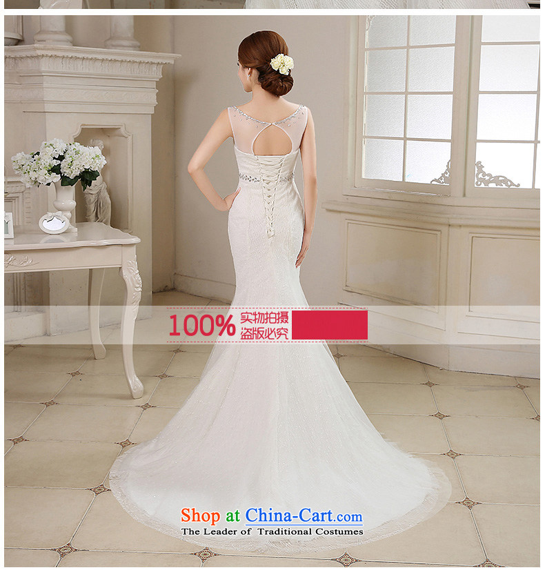 Time of autumn and winter 2015 Syria at the wedding dress shoulders crowsfoot small trailing wedding dresses new bride sexy anointed chest marriage Sau San wedding female video thin white XL Photo, prices, brand platters! The elections are supplied in the national character of distribution, so action, buy now enjoy more preferential! As soon as possible.