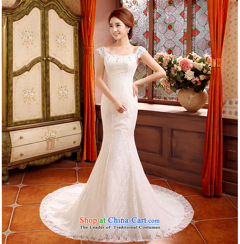 Time of autumn and winter 2015 Syria at the wedding dress a field shoulder crowsfoot small trailing wedding dresses new bride sexy anointed chest marriage Sau San wedding female video thin white XL Photo, prices, brand platters! The elections are supplied in the national character of distribution, so action, buy now enjoy more preferential! As soon as possible.