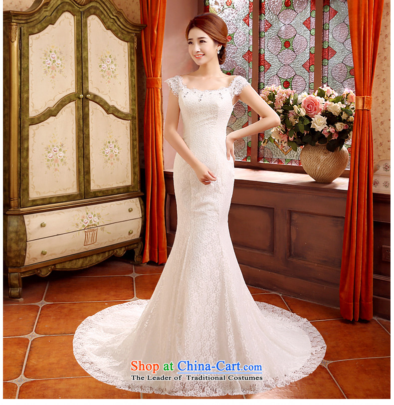 Time of autumn and winter 2015 Syria at the wedding dress a field shoulder crowsfoot small trailing wedding dresses new bride sexy anointed chest marriage Sau San wedding female video thin white XL Photo, prices, brand platters! The elections are supplied in the national character of distribution, so action, buy now enjoy more preferential! As soon as possible.