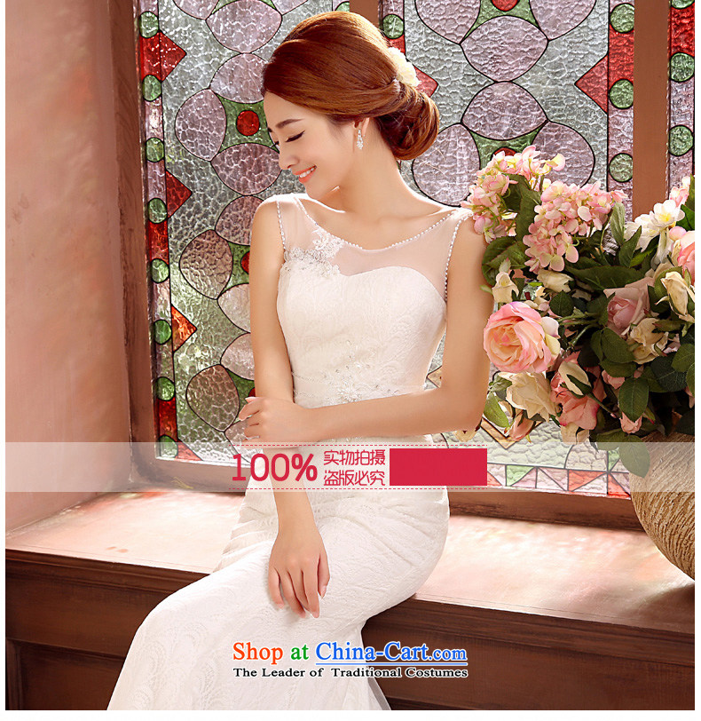 Time of autumn and winter 2015 Syria at the wedding dress a field shoulder crowsfoot small trailing wedding dresses new bride sexy marriage Sau San wedding female video thin white XL Photo, prices, brand platters! The elections are supplied in the national character of distribution, so action, buy now enjoy more preferential! As soon as possible.