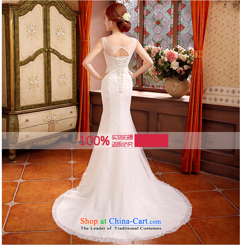 Time of autumn and winter 2015 Syria at the wedding dress a field shoulder crowsfoot small trailing wedding dresses new bride sexy marriage Sau San wedding female video thin white XL Photo, prices, brand platters! The elections are supplied in the national character of distribution, so action, buy now enjoy more preferential! As soon as possible.