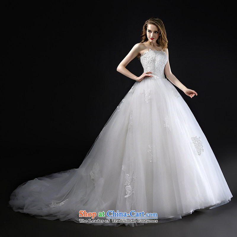 Mr model wedding quality custom 2015 Summer new high-waist with chest bon bon smearing A large petticoats pregnant women with lace wedding M had model , , , shopping on the Internet