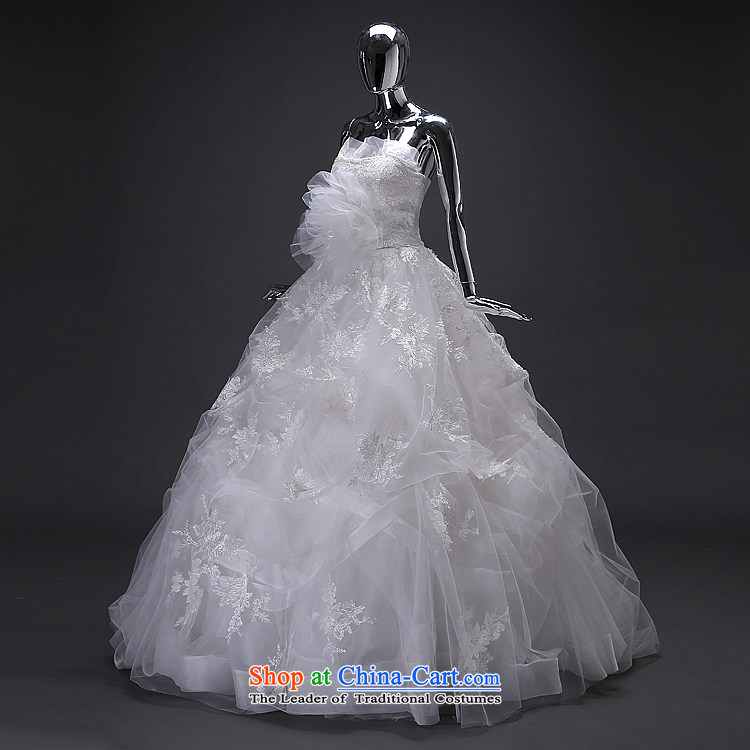 Mr model wedding advanced customization 2015 Summer New Wang weiwei anointed chest bon bon petticoats and stylish high-lumbar manually blossoms silk wedding tailor the 35-day delivery picture, prices, brand platters! The elections are supplied in the national character of distribution, so action, buy now enjoy more preferential! As soon as possible.
