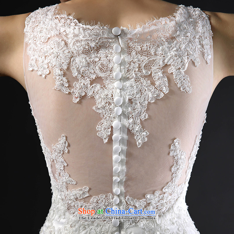 Mr model wedding upscale tailored 2015 new foutune crowsfoot tail stylish coin back video thin lace wedding dresses , M, had model , , , shopping on the Internet
