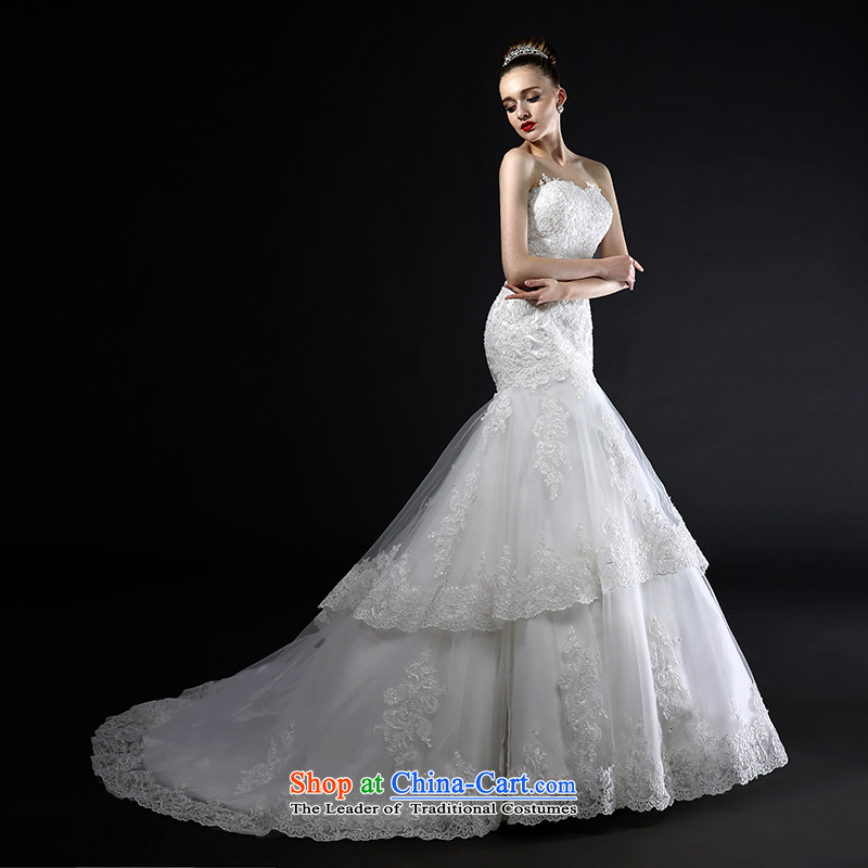 Mr model wedding quality custom 2015 new wiping the small tail and chest wall crowsfoot straps Foutune of video thin Lace Embroidery wedding tailored 35-day delivery, Model , , , shopping on the Internet
