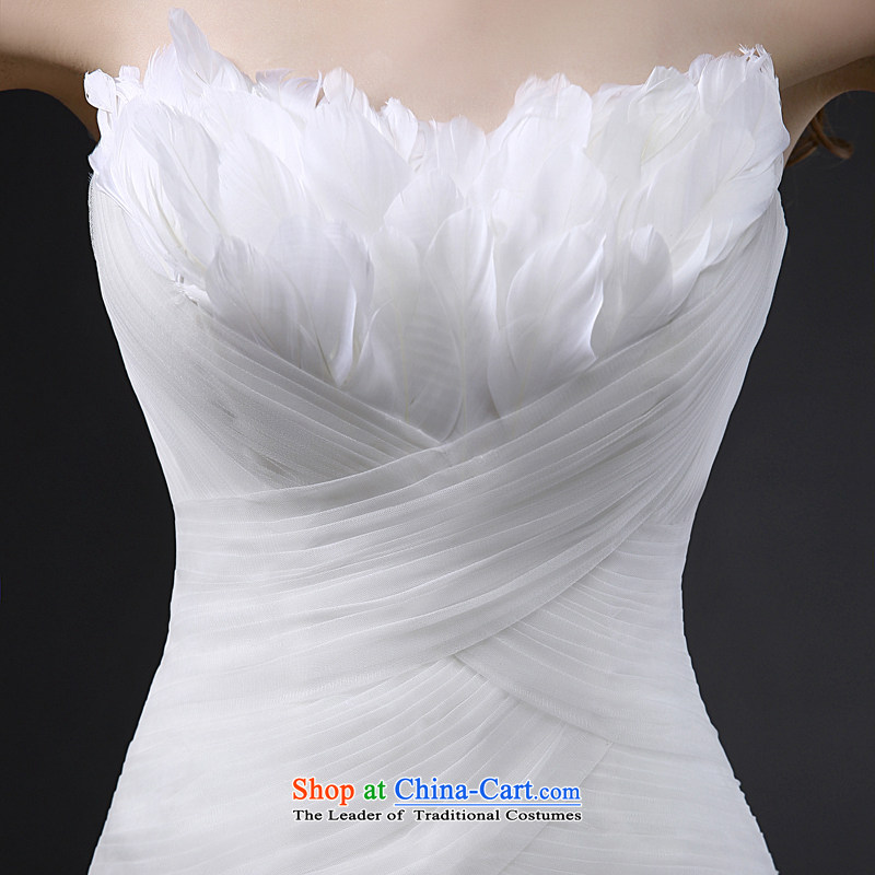 Mr Model Wedding 2015 new quality custom feather anointed chest package and crowsfoot manually Sau San grasp the folds the yarn niba petticoats wedding tailored tailored 35-day delivery, Model , , , shopping on the Internet