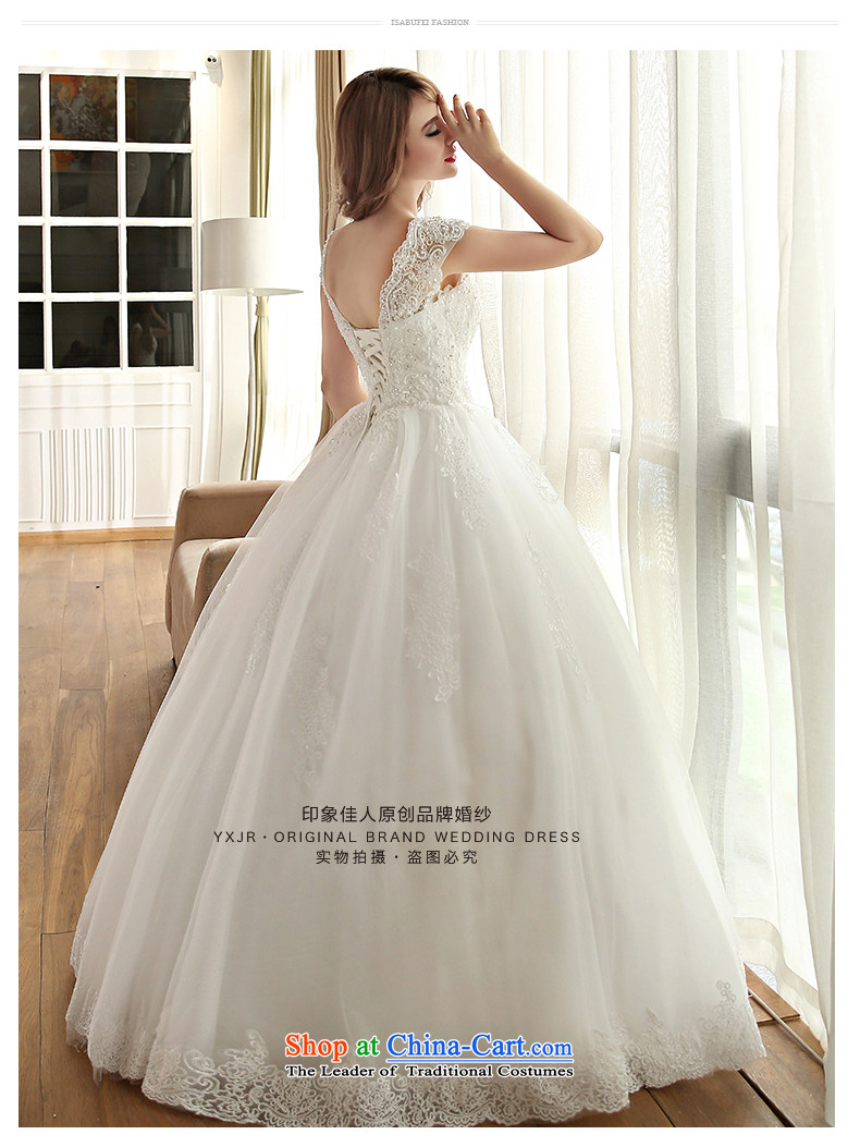 Starring impression wedding dresses stylish Western retro marriages shoulders V-neck in the spring and summer of 2015 skirt deluxe wedding high-end custom M pictures, prices, brand platters! The elections are supplied in the national character of distribution, so action, buy now enjoy more preferential! As soon as possible.