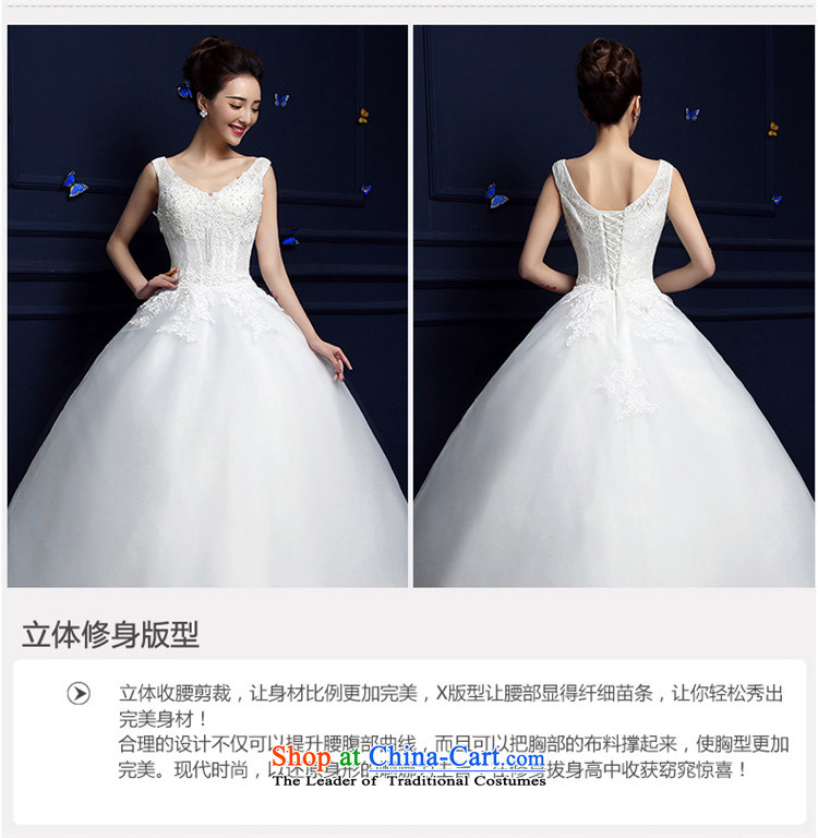 The spring and summer of 2015 New hannizi, shoulders minimalist Korean style with lace larger female to align the bride wedding pictures, price White XXL platters, brand! The elections are supplied in the national character of distribution, so action, buy now enjoy more preferential! As soon as possible.