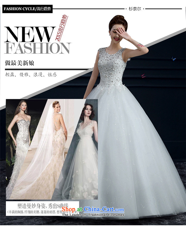 The new 2015 hannizi spring and summer Korean word stylish shoulder straps shoulders to align the Sau San bride wedding White M pictures, prices, brand platters! The elections are supplied in the national character of distribution, so action, buy now enjoy more preferential! As soon as possible.