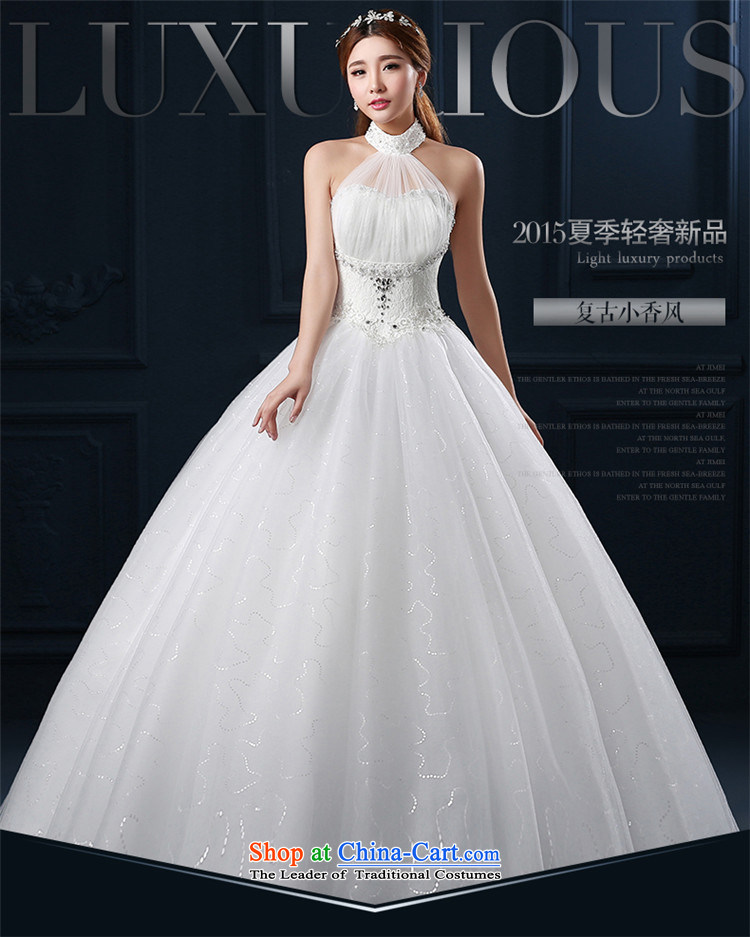 Hannizi   Wedding 2015 Spring/Summer new Korean lace hangs also bon bon skirt back to align graphics thin bride White XXL pictures wedding, prices, brand platters! The elections are supplied in the national character of distribution, so action, buy now enjoy more preferential! As soon as possible.