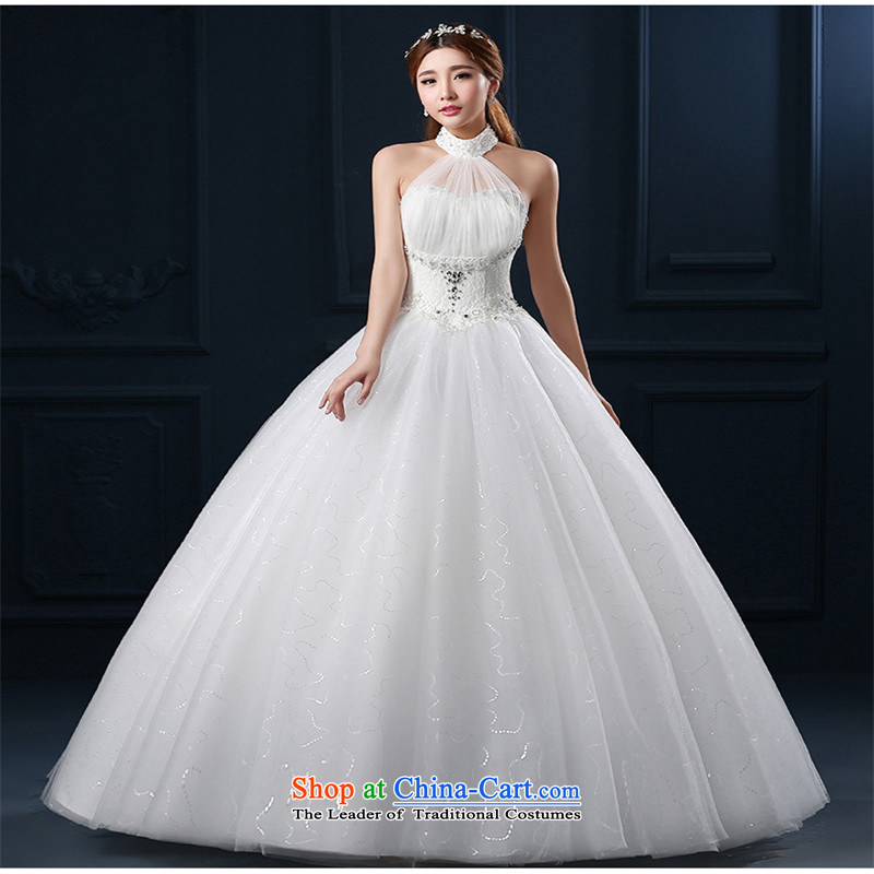 Hannizi   Wedding 2015 Spring/Summer new Korean lace hangs also bon bon skirt back to align graphics thin white wedding XXL, bride Han, Gigi Lai (hannizi) , , , shopping on the Internet