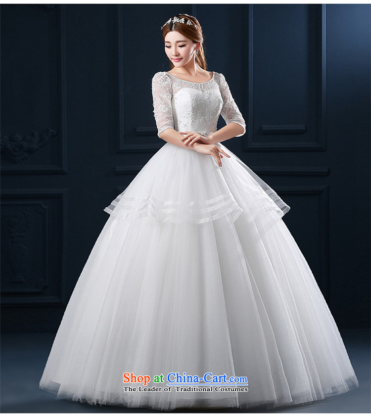 The spring and summer of 2015 New hannizi large retro in thin video code word cuff lace to align the shoulder bride wedding pictures, price XL white, brand platters! The elections are supplied in the national character of distribution, so action, buy now enjoy more preferential! As soon as possible.