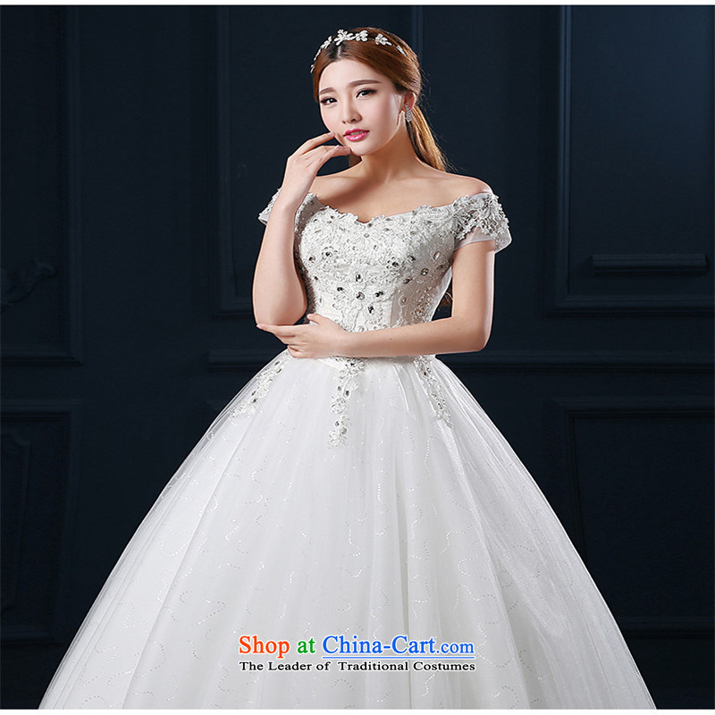 2015 hannizi lace a new field to align the shoulder large thin stylish graphics spring and summer strap diamond wedding white L, bride Han, Gigi Lai (hannizi) , , , shopping on the Internet