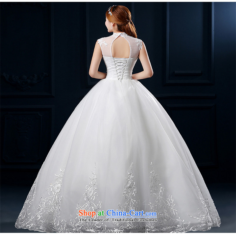 The spring and summer of 2015 a hannizi field shoulder the new Korean fashion to align the large package shoulder graphics thin bride wedding white S, Korea, Gigi Lai (hannizi) , , , shopping on the Internet