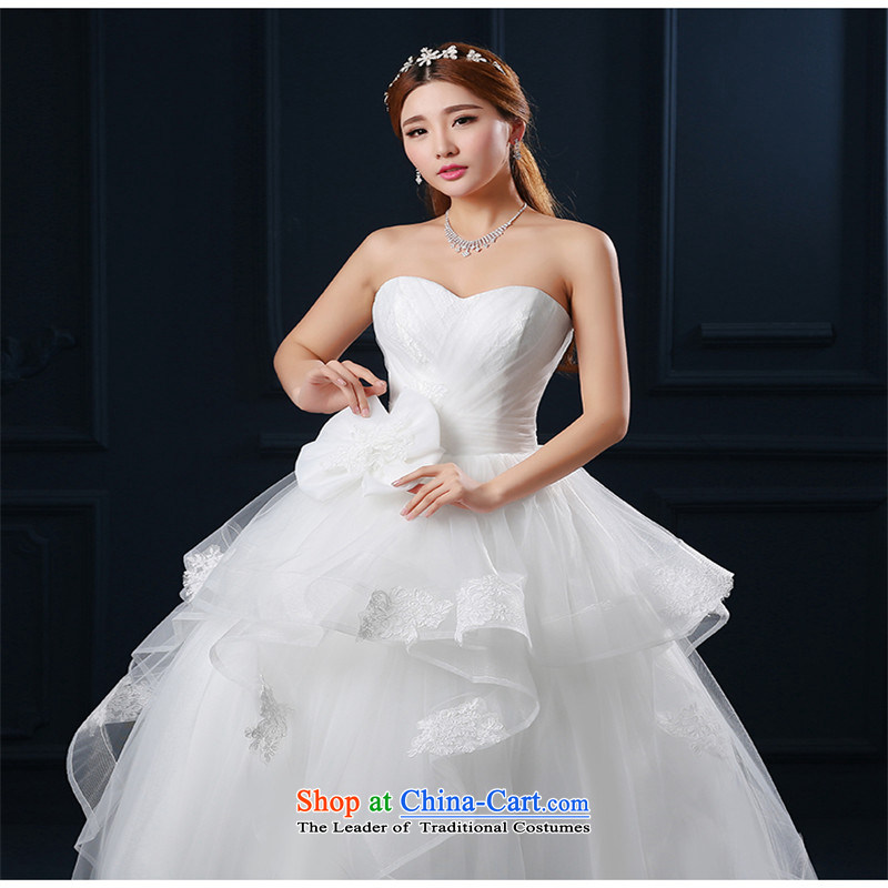 The new 2015 hannizi spring and summer Korean Modern graphics to align the large thin minimalist wiping the chest upscale bride wedding White XL, Korea, Gigi Lai (hannizi) , , , shopping on the Internet
