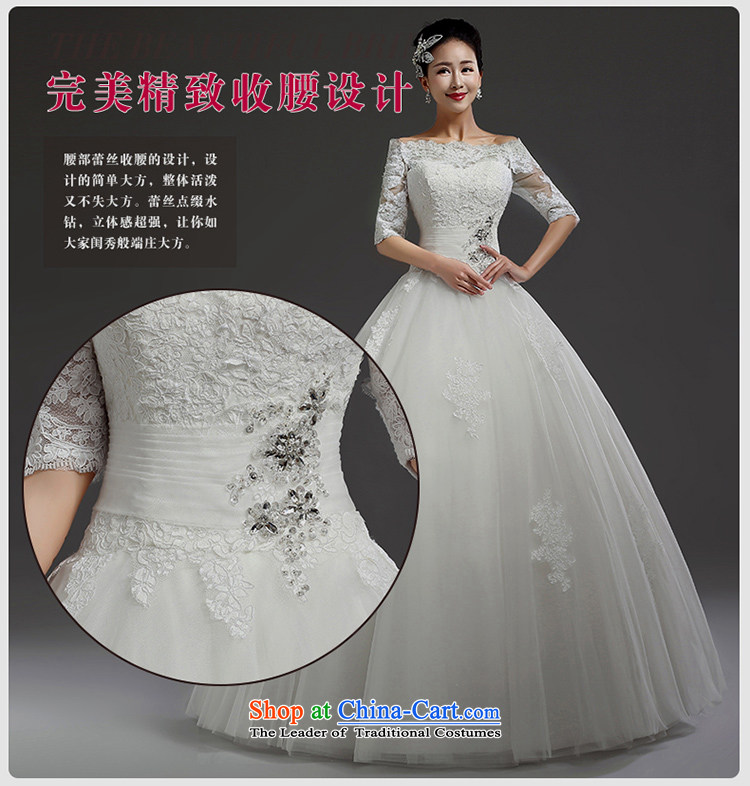 The new 2015 international friendship and the Republic of Korea in the first field to align the shoulder cuff marriages wedding video thin wedding dresses white L picture, prices, brand platters! The elections are supplied in the national character of distribution, so action, buy now enjoy more preferential! As soon as possible.