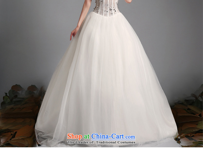Jacob Chan bride tail wedding dresses the word shoulder the new summer 2015 fluoroscopy married off-chip chiffon short-sleeved stream to align the wedding dress, and tail) S picture, prices, brand platters! The elections are supplied in the national character of distribution, so action, buy now enjoy more preferential! As soon as possible.