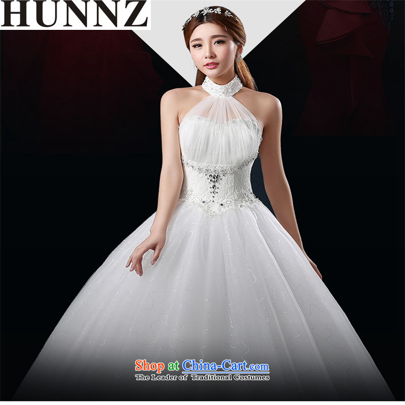 Hunnz    New Spring/Summer 2015 Hang also Korean-style fashion back to align the simple graphics thin large bride wedding white S,HUNNZ,,, shopping on the Internet