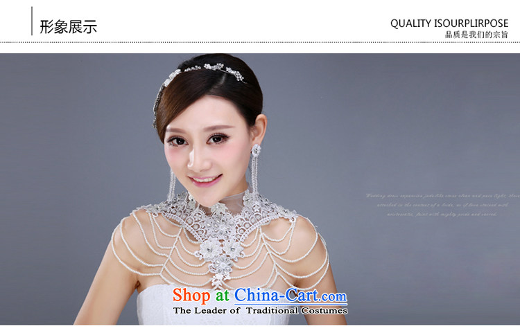 New bride jewelry three Kit Crystal Shoulder Drill Link was adorned with earrings headdress wedding Jewelry marry yarn accessories shoulder link picture, prices, brand platters! The elections are supplied in the national character of distribution, so action, buy now enjoy more preferential! As soon as possible.