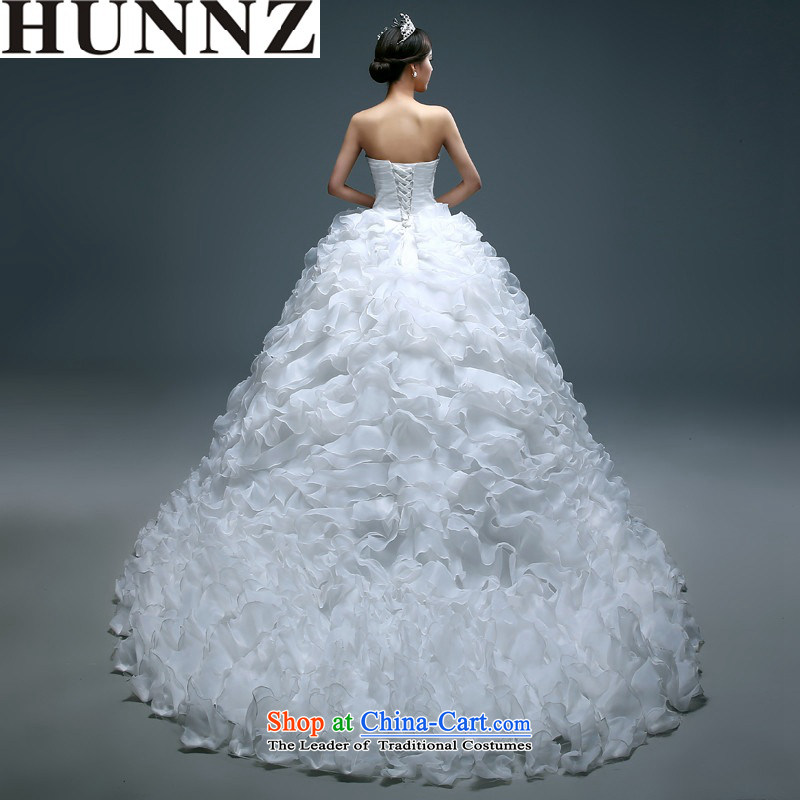     Wipe the chest stylish long HUNNZ) 2015 new spring and summer binding with Euro bon bon skirt tail to align the bride wedding tail) M,HUNNZ,,, shopping on the Internet