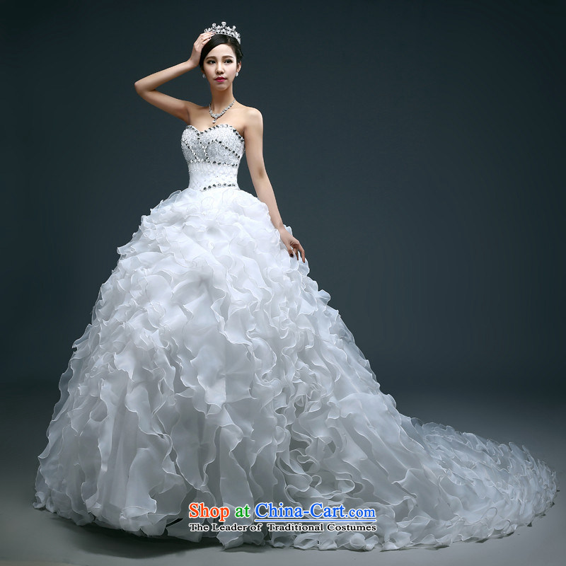     Wipe the chest stylish long HUNNZ) 2015 new spring and summer binding with Euro bon bon skirt tail to align the bride wedding tail) M,HUNNZ,,, shopping on the Internet
