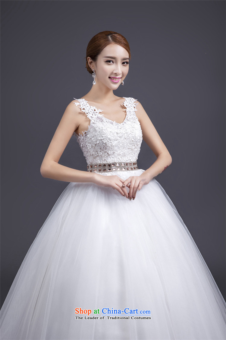     Stylish HUNNZ V-Neck lace Korean large Sau San support new upscale princess skirt) 2915 Spring/Summer bride wedding white L picture, prices, brand platters! The elections are supplied in the national character of distribution, so action, buy now enjoy more preferential! As soon as possible.