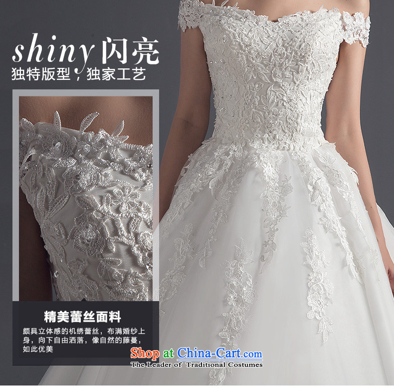 Noritsune bride 2015 tail wedding new Korean minimalist Top Loin of larger word lace shoulder wedding new pre-sale fine custom White M pictures, prices, brand platters! The elections are supplied in the national character of distribution, so action, buy now enjoy more preferential! As soon as possible.