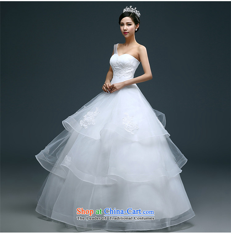 Name of the new 2015 hannizi spring and summer Korean fashion bon bon skirt shoulder large Sau San bride wedding pictures, price XL white, brand platters! The elections are supplied in the national character of distribution, so action, buy now enjoy more preferential! As soon as possible.