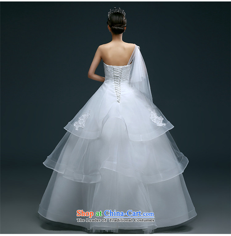 Name of the new 2015 hannizi spring and summer Korean fashion bon bon skirt shoulder large Sau San bride wedding pictures, price XL white, brand platters! The elections are supplied in the national character of distribution, so action, buy now enjoy more preferential! As soon as possible.