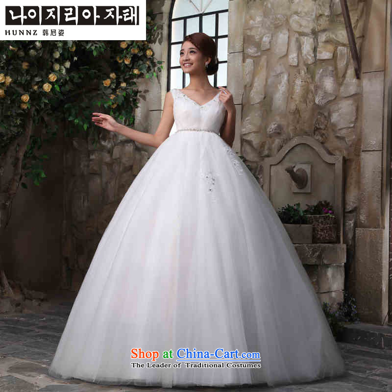 Name of the new trendy hannizi Spring_Summer 2015 bride wedding simple graphics thin large Sau San strap white?M