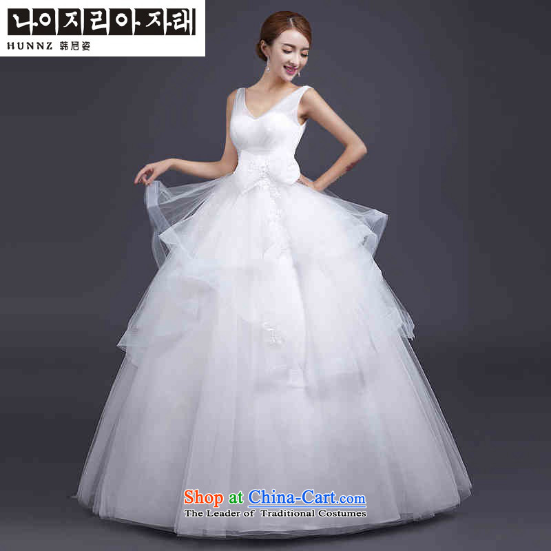 Name of the new 2015 hannizi spring and summer Korean fashion bon bon skirt minimalist graphics thin brides Sau San wedding white S, Korea, Gigi Lai (hannizi) , , , shopping on the Internet