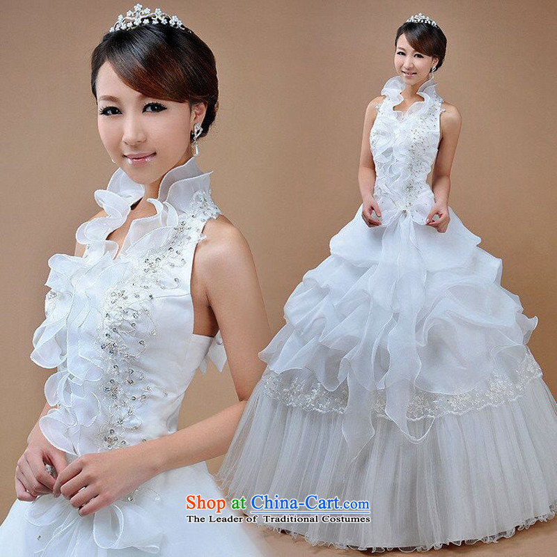 Pure Love bamboo yarn 2015 new mount straps to align also wedding dresses embroidery lace Korean style wedding princess sweet Sau San video thin white wedding dresses irrepressible hang also tailored, does not allow for