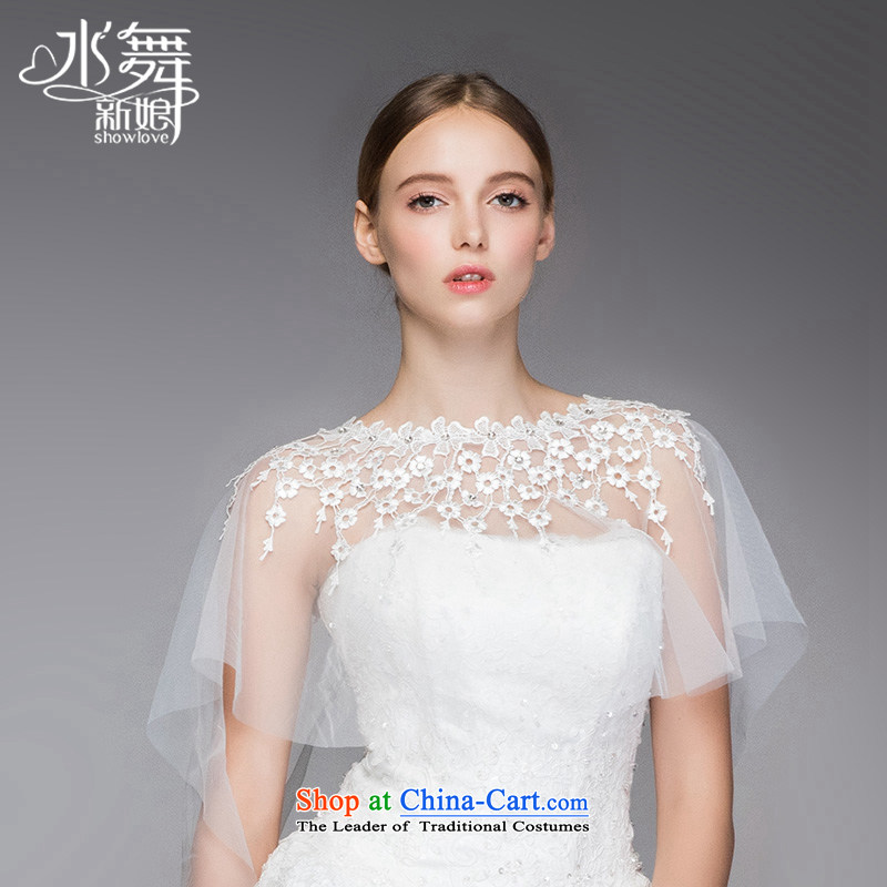 Water & bridal saika hedging shawls and legal wedding accessories photo building style white yarn shawl, short water & , , , shopping on the Internet