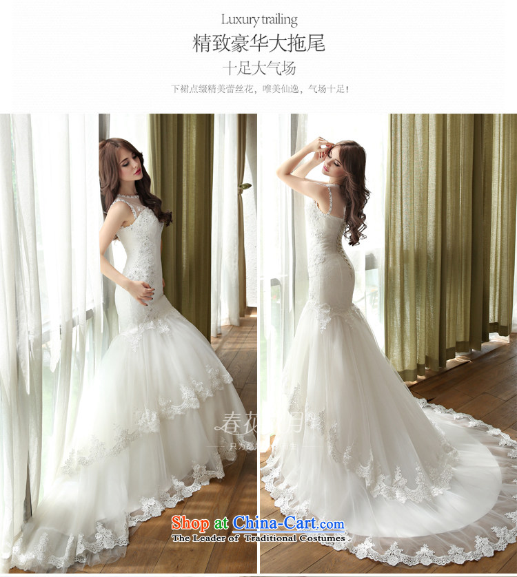 Crowsfoot wedding tail summer Korean lace 2015 new bride autumn shoulders Foutune of video out of thin white XL pictures, Sau San price, brand platters! The elections are supplied in the national character of distribution, so action, buy now enjoy more preferential! As soon as possible.
