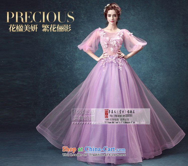 The purple blossoms back bride services Annual Dinner of the bows show moderator wedding dresses 2015 New 1911 made no allowance picture size, prices, brand platters! The elections are supplied in the national character of distribution, so action, buy now enjoy more preferential! As soon as possible.