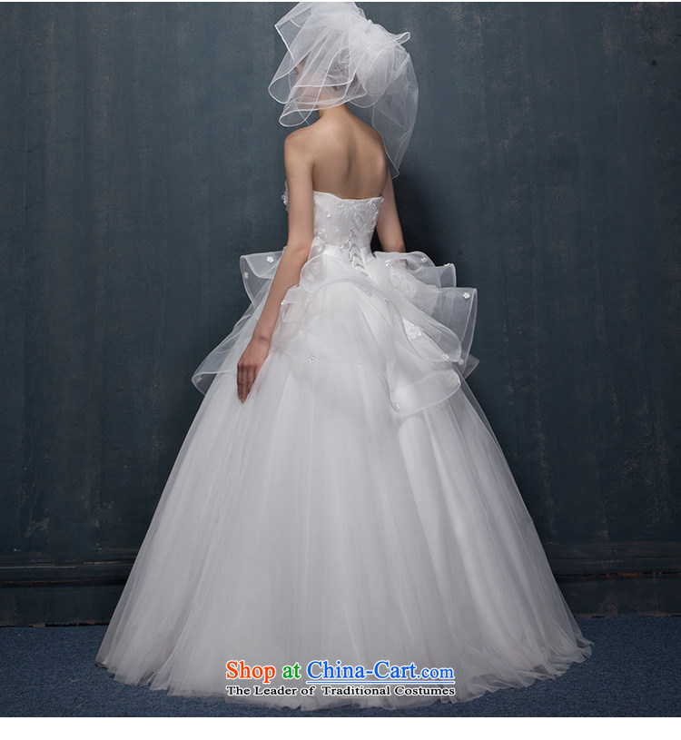 The wedding dresses Luang 2015 new dulls marriages flowers and wedding to align the Chest Custom Size m White custom image, prices, brand platters! The elections are supplied in the national character of distribution, so action, buy now enjoy more preferential! As soon as possible.