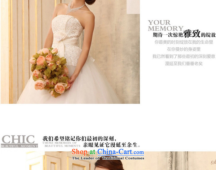 In the early 2015 new man anointed chest bon bon skirt wedding water-soluble lace marriages to align the strap White XXL wedding pictures, prices, brand platters! The elections are supplied in the national character of distribution, so action, buy now enjoy more preferential! As soon as possible.