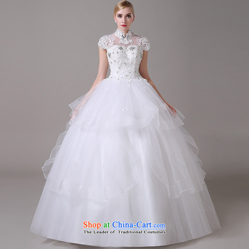 Wedding dresses new Word 2015 Summer your shoulders to pregnant women lace video thin Korea version of large code tail wedding female white can be made plus $30 does not return, Yi Sang Love , , , shopping on the Internet