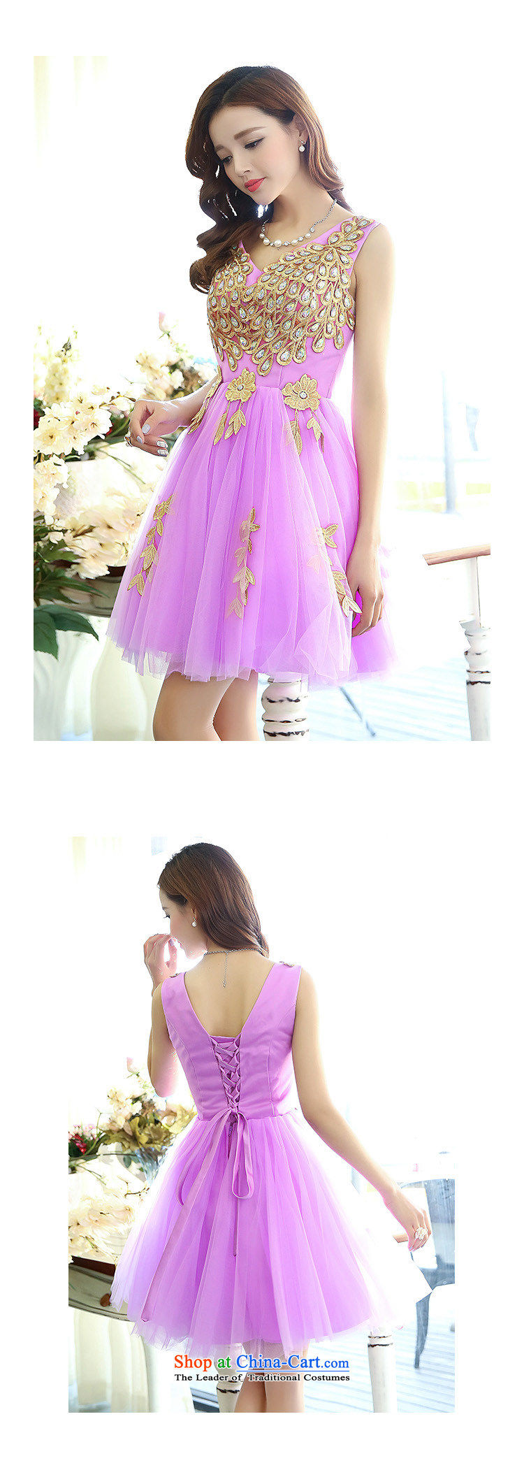 Ya-ting stylish shops fall 2015 new Korean version of the noble and elegant and stylish pet dress HSZM1517 PURPLE L picture, prices, brand platters! The elections are supplied in the national character of distribution, so action, buy now enjoy more preferential! As soon as possible.