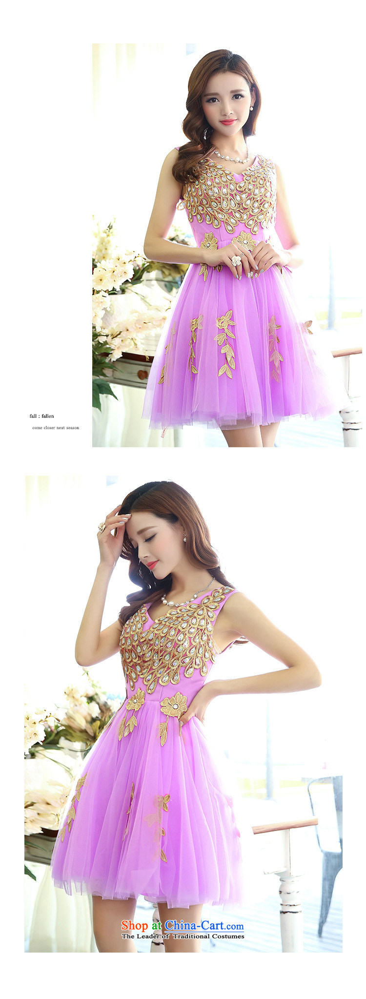 Ya-ting stylish shops fall 2015 new Korean version of the noble and elegant and stylish pet dress HSZM1517 PURPLE L picture, prices, brand platters! The elections are supplied in the national character of distribution, so action, buy now enjoy more preferential! As soon as possible.