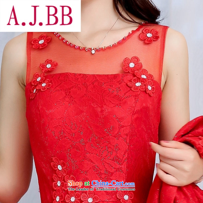 Ya-ting stylish shops fall 2015 new Korean version of the noble and elegant and stylish pet dress HSZM1582 RED M,A.J.BB,,, shopping on the Internet