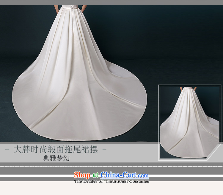 Hillo Lisa (XILUOSHA) wedding dresses 2015 new high-end custom wedding continental luxury one field shoulder tail wedding Satin White L picture, prices, brand platters! The elections are supplied in the national character of distribution, so action, buy now enjoy more preferential! As soon as possible.